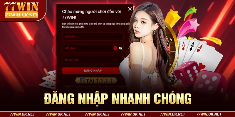 Đăng nhập nhanh chóng